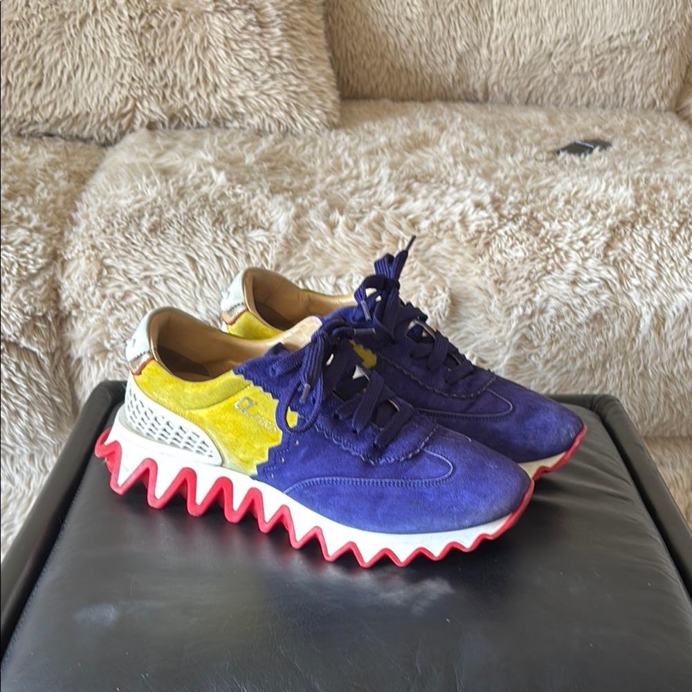 Authentic Christian louboutin sneakers size 42 men
